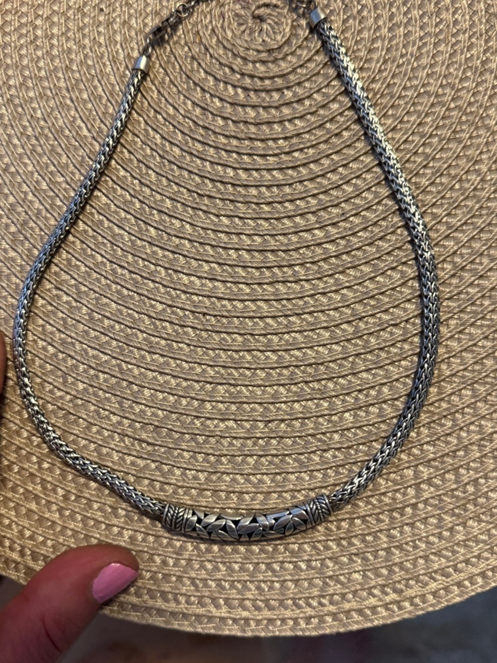 Necklace 925 sterling necklace 16-18 inches